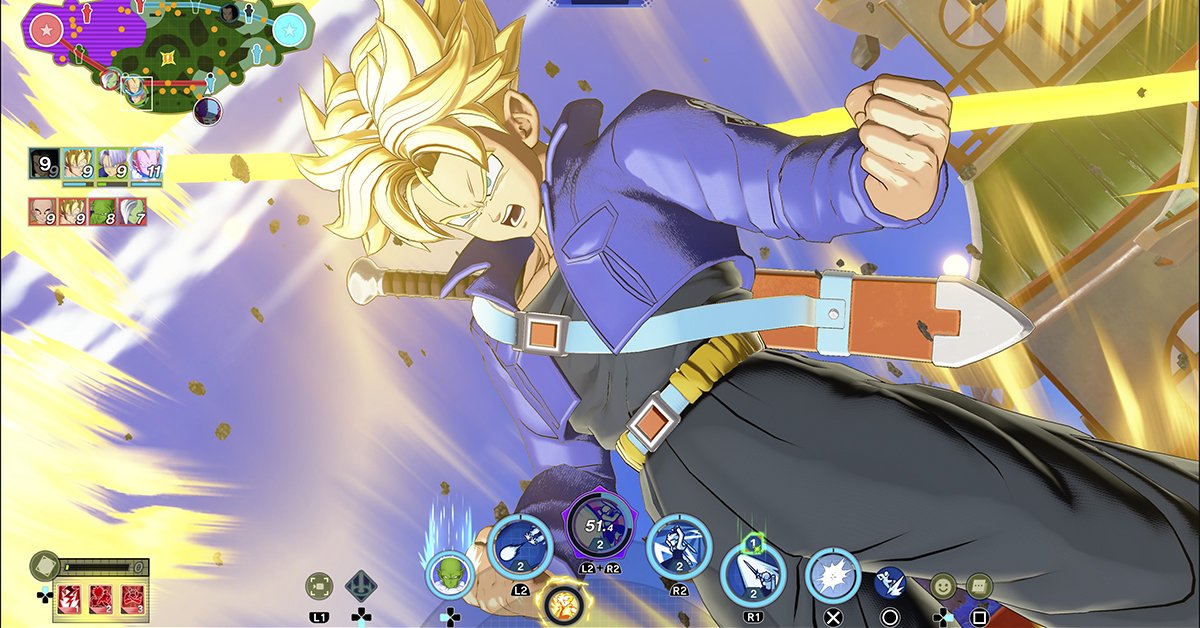 El estudio supo adaptar el estilo y las habilidades de los personajes de Dragon Ball