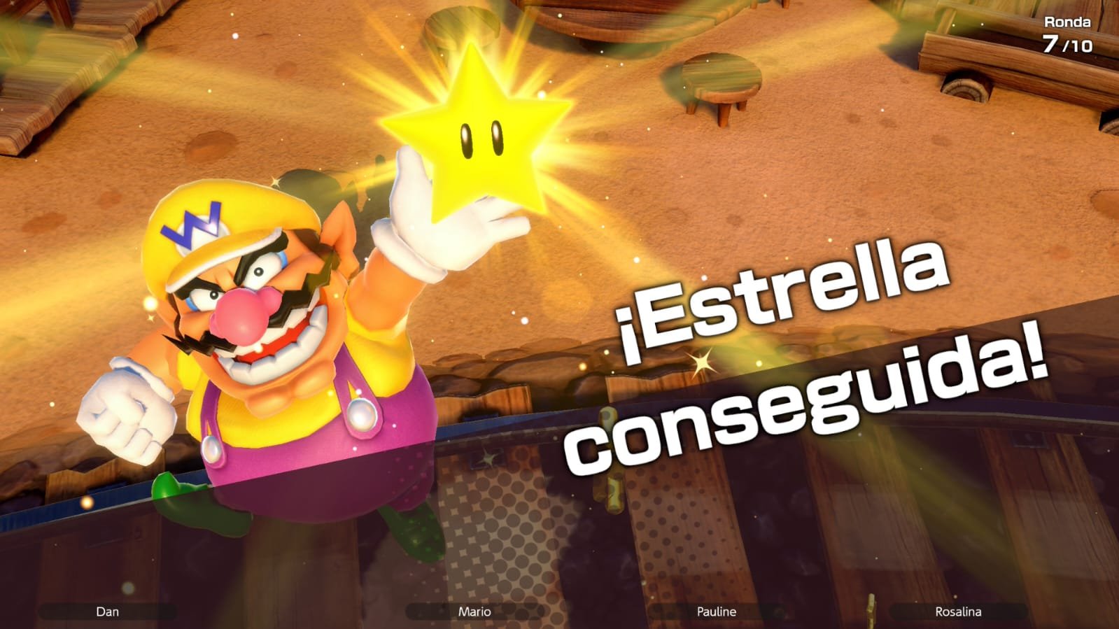 Wario is a star champion