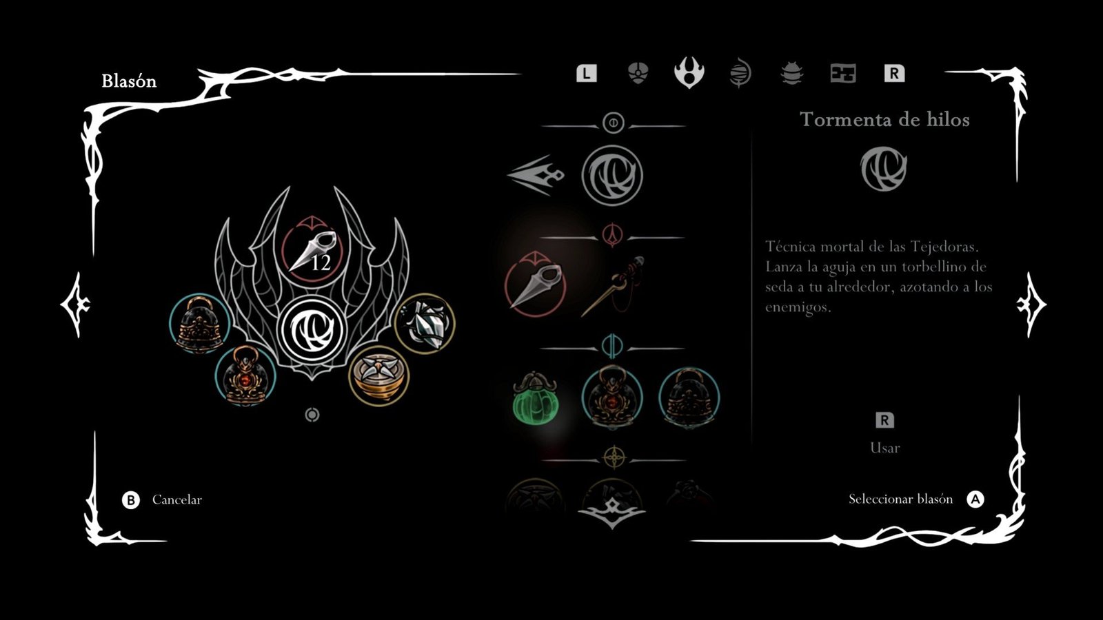 Estrategia de blasones