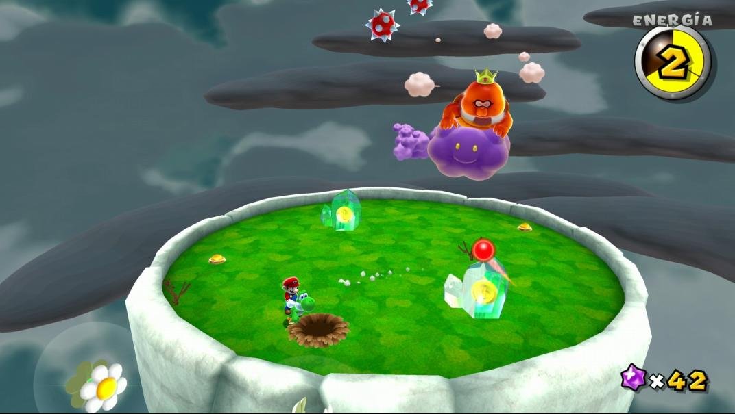 Super Mario Galaxy 2 Nintendo Switch 2 boss fight