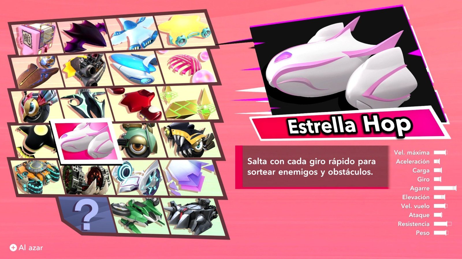 Otra imagen de Kirby Air Riders