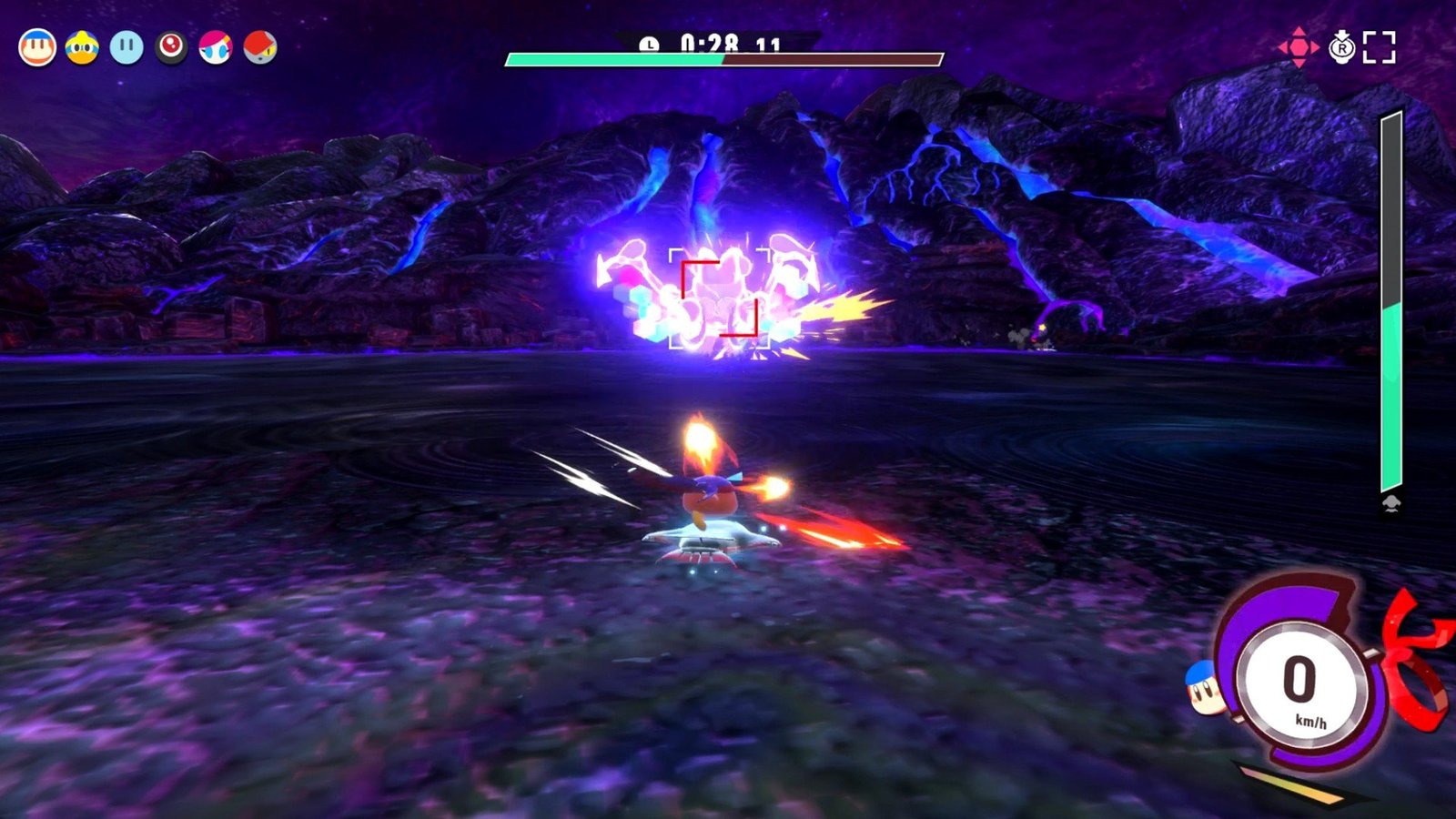 Imagen final de Kirby Air Riders